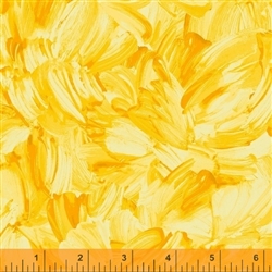 Windham Finger Painted Flowers - Texture 40751-7 Half yard