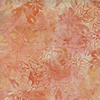 Benartex Tropical Breeze Balis Orchid Apricot 7039-3 Half yard