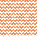 Small Chevron Orange C340-60 Half Yard