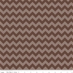 Small Chevron Tone on Tone Brown C400-91 Half Yard