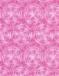 Timeless Treasures Flora Circles FLORA-C1054-Pink Half Yard