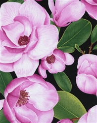 Timeless Treasures Flora Large Flowers FLORA-C1071-Pink Half Yard