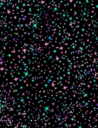 Timeless Treasures Galaxy Mini Stars FUN-C7951 Half Yard