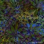 Island Batik Garden Party IB109-M1 Half Yard