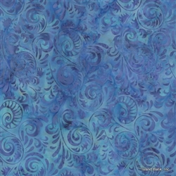 Batik Cotton Island Batik Underwater IB87-C3 Half Yard