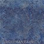 Hoffman Bali Handpaints L2566-243 Mosaic Delft Half Yard