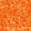 Hoffman Fabrics Bali Chop Circles Pumpkin N2801-192 Half Yard