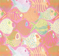 Brandon Mably - Spring 2015 - Shoal - Pink PWBM051.PINKX Half yard