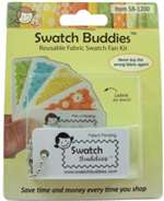 Swatch Buddies - 12 Card Fabric Organizer