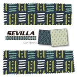 Benartex 5x5's Sevilla Blues 5x5 Pack SVBL5PK