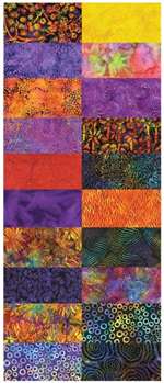Island Batik Strip Pack Sangria-SP