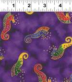 Clothworks Sea Spirits  by Laurel Burch Y1292-28M Half Yard