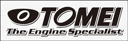 TOMEI STICKER Engine SPECIALIST Black S 120mmx30mm