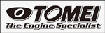 TOMEI STICKER Engine SPECIALIST Black XL 700mmx170mm