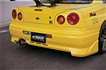 C-WEST R34 GT-R REAR BUMPER PFRP