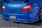 C-WEST GD/Impreza REAR HALF SPOILER (ZENKI)  PFRP '02-'03