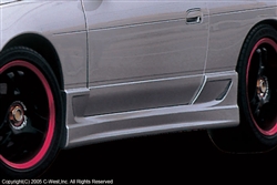 C-WEST RPS13 180SX/240SX SIDE SKIRT PFRP