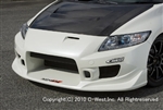 C-WEST CR-Z FRONT BUMPER without Fog Mount FRP