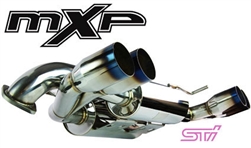 MXP EXHAUST SYSTEM SUBARU STI (2008-ON) 77MM-90MMX4 DUAL  T304