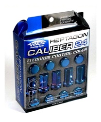 Project Kics Caliber 24 Closed-Ended Lug Nuts - Set of 20
