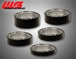 WORKS BELL ALUMINUM SPACERS (Black painted)