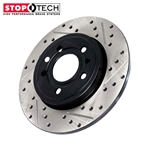 StopTech Drilled & Slotted Rear Rotors - Honda/Acura