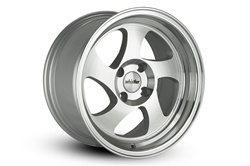 Whistler Kr1 Wheel 16X8 4X100 +20 Offset - Silver Machined Face