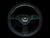 Personal Neo Grinta Steering Wheel 350mm Black Suede / Black Spokes / Yellow Stitch