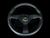 Personal Neo Grinta Steering Wheel 350mm Black Leather / Black Spokes / Yellow Stitch