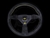 Personal Grinta 350mm Steering Wheel - Black Suede / Black Spokes / Yellow Stitch & Logo