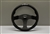Personal Pole Position Steering Wheel 350mm Black Leather / Black Suede / Black Spokes