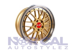 Lm Replica Wheels 5X114.3 (Front) 18X8 +38  (Rear) 18X9 +38  Gold