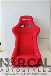 Bride Zeta II Style Red FRP Seat