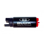 Blox Racing 255LPH Electric Fuel Pump, In-tank - Offset Inlet