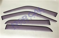 88-91 Honda Civic Wagon Ef5 Shuttle Side Window Visors Rain Guard