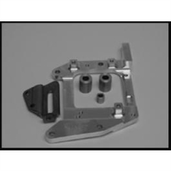 Hasport AC bracket for use with b-series swap in 88-91 Civic/CRX