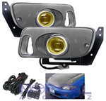 92-95 Honda Civic Jdm Style Yellow Fog Light Kit