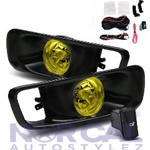 99-00 Honda Civic Jdm Style Yellow Fog Light Kit