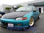 92-95 Honda Civic 2/3 Mugen Front Lip