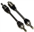 Hasport Chromoly Shaft Axle set for use with K-series engine swap 01-05 Civic non SI RSX/EP3 manual intermediate shaft
