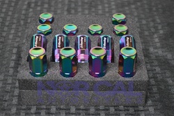 Z Racing Lug Nuts Closed End Extended Neo Chrome