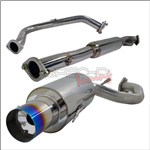 95-99 Mitsubishi Eclipse Burnt Tip Catback Exhaust - Turbo