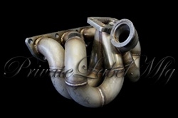 Private Label MFG Power Driven T3 RAMHORN turbo manifold (B-Series) AC & PS COMPATABLE