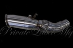 Private Label Mfg Power Driven Bmw 328I (N20)Down Pipes (Catless)