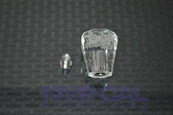 Bubble Shift Knob 60Mm Clear