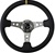 Nrg 350Mm Sport Steering Wheel (3" Deep) - Gun Metal W/ Yellow Center Marking