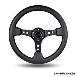 Nrg 350Mm Sport Steering Wheel (3" Deep) - Leather