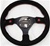 Nrg 320Mm Sport Suede Steering Wheel W/ 2 Button