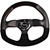 Nrg 320Mm Sport Suede Steering Wheel Oval With Red Stitching