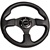 Nrg 320Mm Sport Leather Steering Wheel W/ Blue Stitch